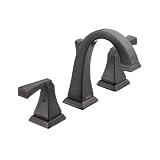 Delta Dryden 3551-RB Two Handle Widespread Lavatory Faucet, Venetian Bronze ~ DELTA FAUCET