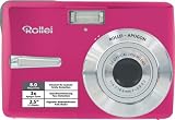 Rollei Compactline 80 8MP Digital Camera - Pink