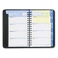 At-A-Glance(R) QuickNotes(R) Weekly/Monthly Planner, 3 3/4in. x 6in., Black, January-December 2009