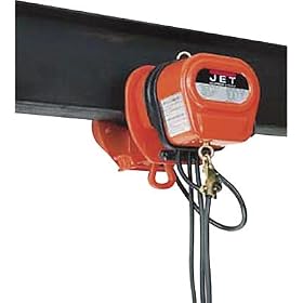 JET 252605 1/2-Ton Capacity 230-Volt 3-Phase Rewired Motorized Trolley