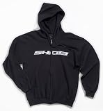 Shoei Logo Zip-Up Hooded Sweatshirt Black XXL