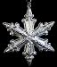 Gorham Sterling Silver Snowflake Ornament (1996)