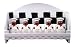 5PC SPICE RACK W/ WOOD HOLDER BLACK CHEF