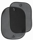 Folding Instant Sunshades for Side, Rear Windows - Filter & Block Sunlight - Set of 2