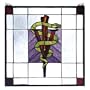 Meyda 81552 18 Inch W X 18 Inch H We Love Pets Window Windows