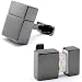 2GB USB Gunmetal Cufflinks