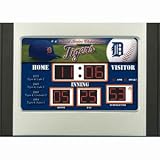 Detroit Tigers MLB Scoreboard Desk & Alarm Clock