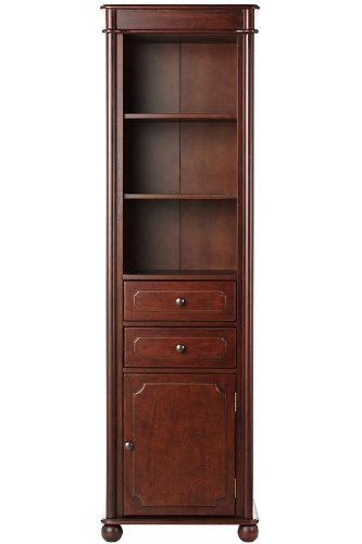 Essex Linen Storage Cabinet, 67.5Hx20Wx14D, SHUFFOLK CHERRY large image