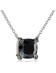Judith Jack "Aurora" Sterling Silver, Marcasite and Hematite Pendant Necklace, 18"