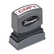 Xstamper One-Color Title Message Stamp, "Copy, " Pre-Inked/Re-Inkable, Red (1359)