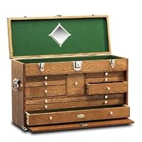 Gerstner Golden Oak 52 Journeyman Chest With Nickel Hardware