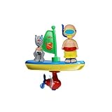 41eyA 6YnML. SL160  Caillou Wind Up Bath Tub Sail Boat [Yellow]