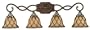 Edessa, 4-Lt Vanity Strip Bath-Vanity Lights Lighting Fixtures 22839 By Uttermost