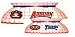 Auburn Tigers Stained Glass Pool Table Light NCAA College Athletics