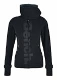 Bench Damen Fleecejacke FINISH FIRST FLEECE, black, M, BLEA0989