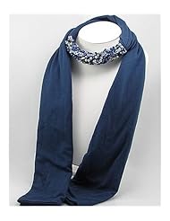 Jeweled scarf Necklace