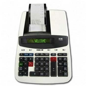 VICTOR - PL8000 Desktop Calculator, 14-Digit Backlit Dot Matrix, One-Color Printing, BLK