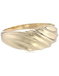 14k Yellow Gold Twist Ring, Size 7