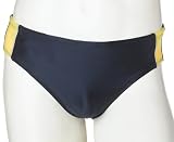  : Reebok Men's Performance MXT Brief Swimsuit, Navy/Gold, 30