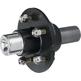 Reliable Sure-Lube Trailer Hub - 5 on 4 1/2in., Model# 125008