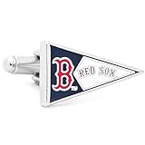 UPC 848873000099 product image for Red Sox MLB Pennant Cufflinks [Misc.] | upcitemdb.com