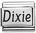 Dixie Purple Heart Laser Name Italian Charm Link title=