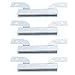 Direct Store Parts DLD29 (4-Pack) Stainless Steel Crossover Tube Replacement for Brinkmann Gas Grill