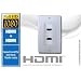 HDMI Dual Outlet Wall Plate - Nothing else to buy