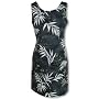 Bamboo Island Hawaiian Aloha Short Tank A-Line Dress