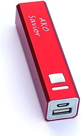 AKO Savior Portable Charger External Battery Charger Backup Power Bank Emergency Use Charger High Capacity Fast Charging, Portable iPhone Charger Cell phone Portable Charger Smartphone External Power Bank External Power Juice for iPhone Android, Windows Smartphone usb Portable Charger Portable Battery Charger Portable iPod Charger Apple iPhone 5s, 5c, 5, 4s, Samsung Galaxy S5, S4, S3, Note, Nexus, LG, HTC, Money Back Guarantee
