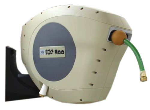 Reel King Self Retracting Hose Reel with 75 feet of 5/8-inch Garden Hose #RK-7500