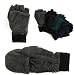 Urban Boundaries Boy`s Fleece Convertible Fingerless Glove / Mitten Combo (One Size Fits Most Ages/Sizes 7-14)