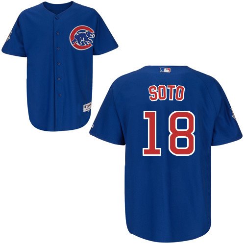 Geovany Soto Chicago Cubs Authentic Alternate Jersey by Majestic Select Jersey Size: 40 - Small / Medium