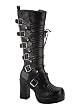 Women's 3 3/4 Inch Lace-Up Front Knee Boot