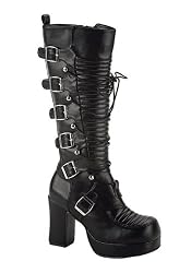 3 3/4 Inch Lace-Up Front Knee Boot