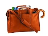 MILANO TOP GRAIN LEATHER Soft Sided Briefcase