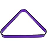 Acrylic Designer Pool Ball Triangle, Purple