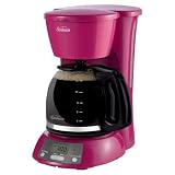 Sunbeam Hot Pink 12 Cup Programmable Coffeemaker