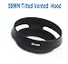 EzFoto 58mm Tilted Vented Metal Lens Hood Shade for Leica, Contax Zeiss, Voigtlander Lens