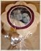 Edible Photo Chocolate Lollipop Wedding Favor 12