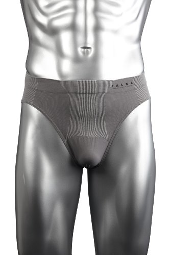 FALKE Herren/uni Sport-Unterw&auml;sche Running Athletic Fit Briefs, rock, L, 39547 Preisvergleich