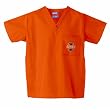 Illinois Fighting Illini NCAA Classic Scrub 1 Pocket Top (Orange)
