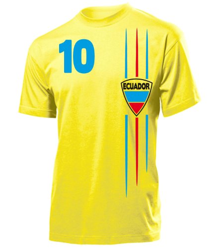 ECUADOR FUSSBALL WM 2014 FANSHIRT 3342(H-G) Gr. M