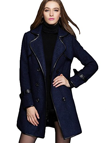 (a la mode)アラモード 大きいサイズ 大人 エレガント 高級 ウール トレンチコート レディース お呼ばれ 結婚式 二次会 jia01