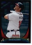 2011 Bowman Chrome #18 Brian McCann - Atlanta Braves (Baseball Cards)