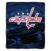 Dimensions: 50 x 60 inches. This machine washable and dryable throw blanket is trimmed with 
high-quality serged edges and made of soft polyester for superior durability. The officially 
licensed throw is brightly decorated in the team colors and designed with highly detailed printed 
team graphics.