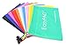 EasyPAG 10 Color Netting Surface 13.38 x 9.65 inch Document File Zipper Bag ,10pc/Pack