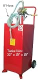 30 Gallon Gas Caddy Tank Gasoline Fluid Diesel with Pump