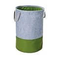 Wenko 3440203100 Pop-Up W�schesammler Filz - Aufbewahrungstonne, � 40 x 60 cm, 75 Liter, grau-gr�n