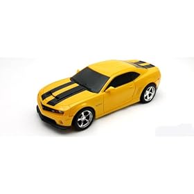 YELLOW Chevrolet Camaro 2011 Transformers Bumblebee 1:18 RTR RC Remote Control Car